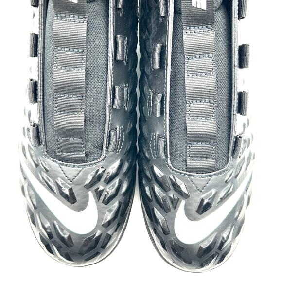 NWOT Nike Force Savage Varsity 2 Men's Football Cleats Size 10 Black AQ8155-001 - Picture 5 of 9